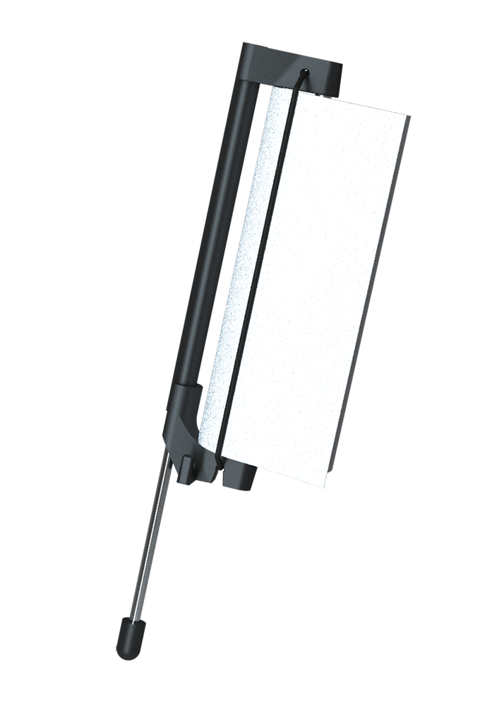 Papierrollenhalter für Gasdruckfrdern